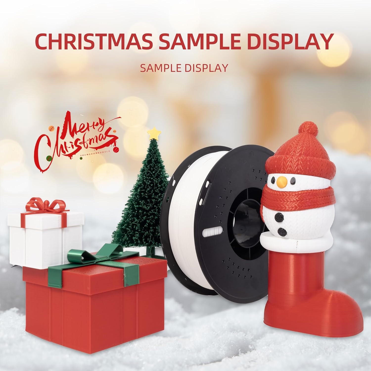 Silk Filament PLA 1.75mm Silk 3D Printer Filament, Silk Brass 1kg Spool (2.2lbs), Dimensional Accuracy +/- 0.02 mm, Fit Most FDM Printer - Image 9