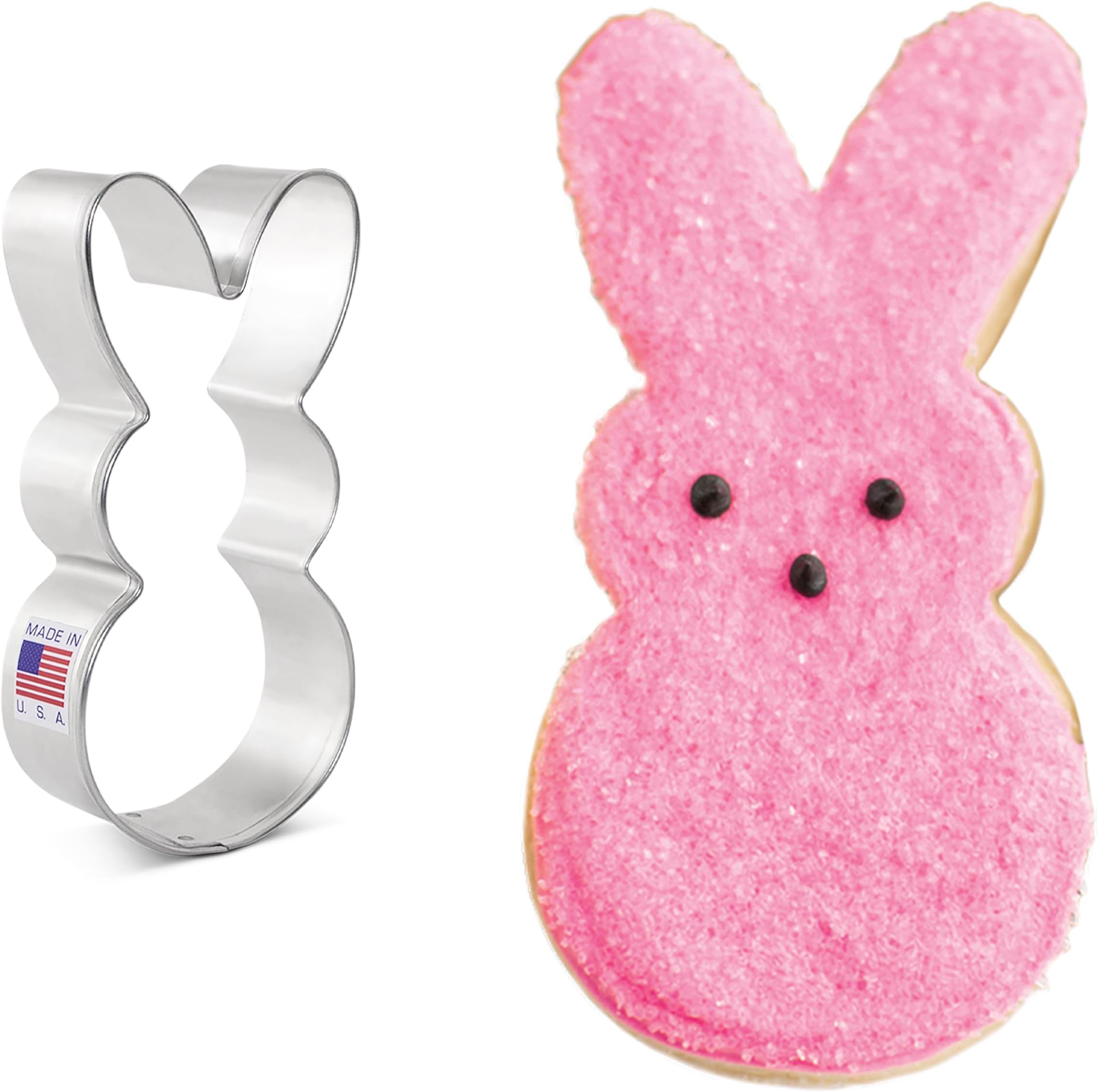 Easter Bunny Cookie Cutter, 4" by Ann Clark Cookie Cutters