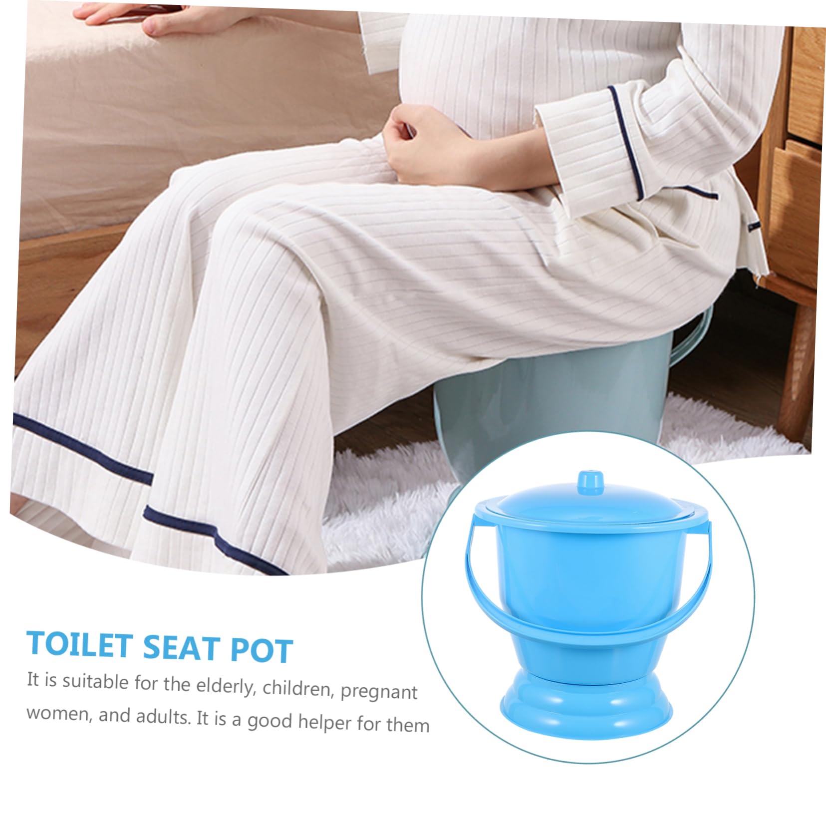 OATIPHO Potty Training Seat Boys and Girls's Portable Urinal with Lid for Toilet Training