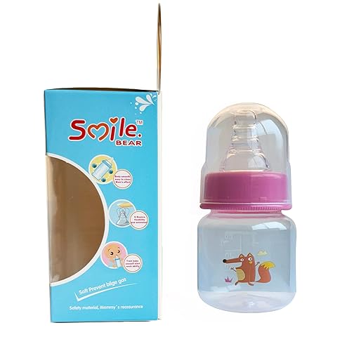Miniatura 2 de Paquete de 4 biberones anticólicos para recién nacidos, 2 onzas (2.0 fl oz), sin BPA, transición de lactancia materna, ventilados para alivio