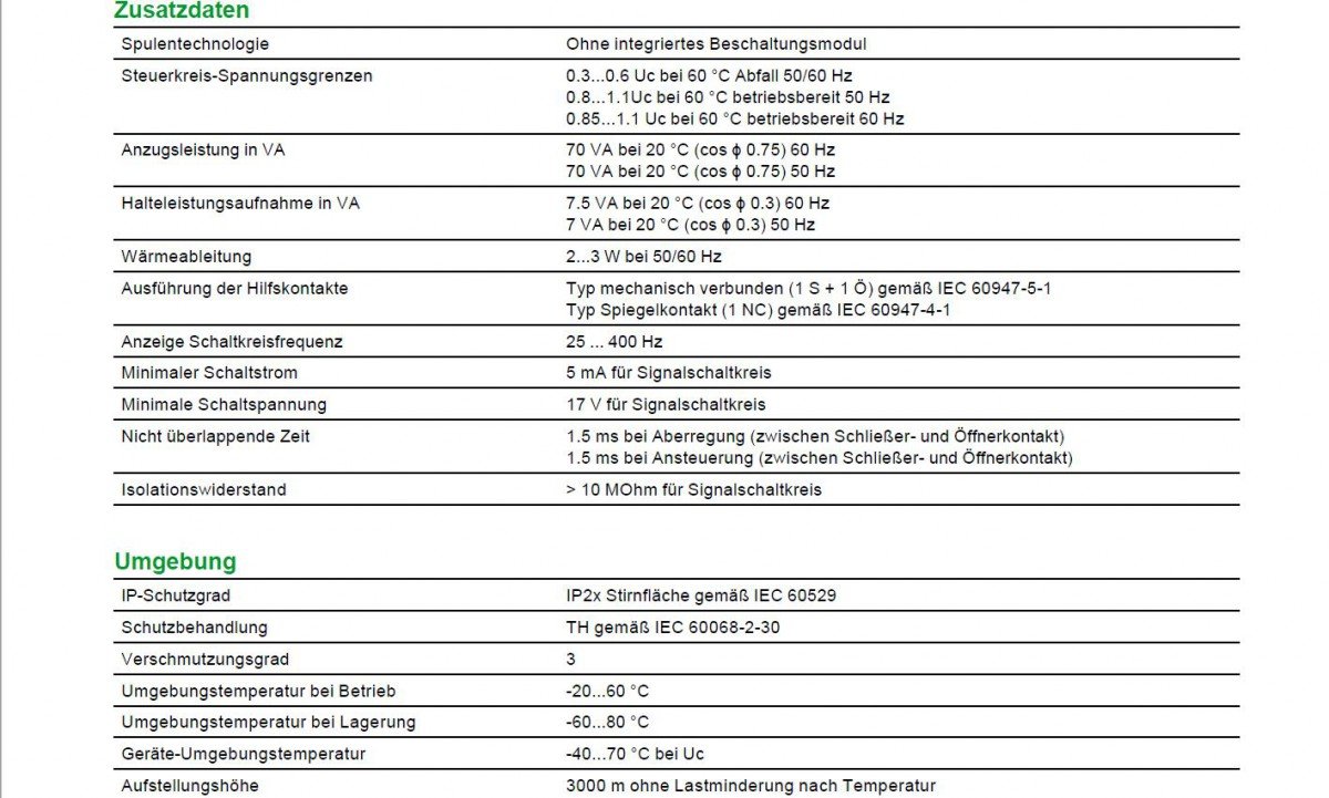 Schneider Electric TeSys D LC1D Leistungsschütz / 110 V ac Spule, 3 -polig 3 Schließer, 690 V ac / 18 A