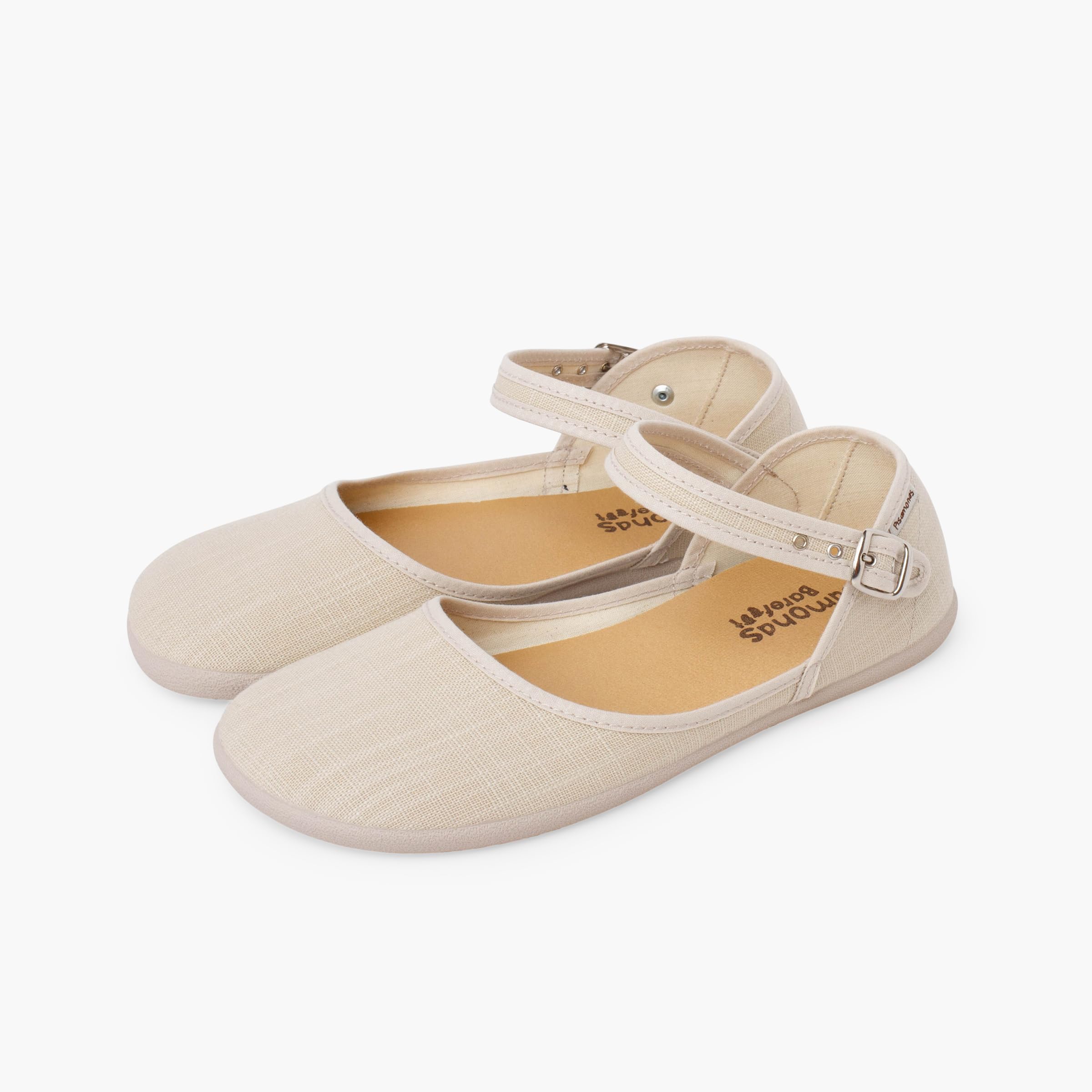 Pisamonas Merceditas Escotadas Barefoot Mujer Lino Fino