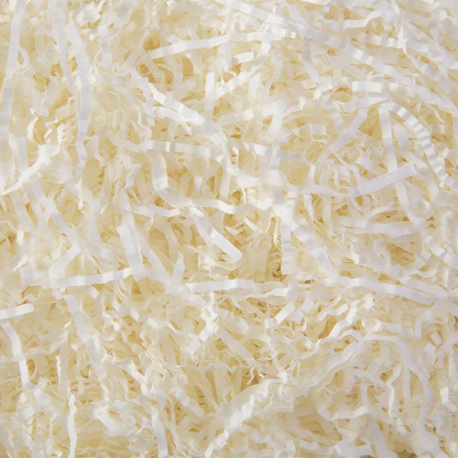 400g White Shredded Tissue Paper for Gift Boxes & Hampers, Soft Hamper Filling and Packaging Filler