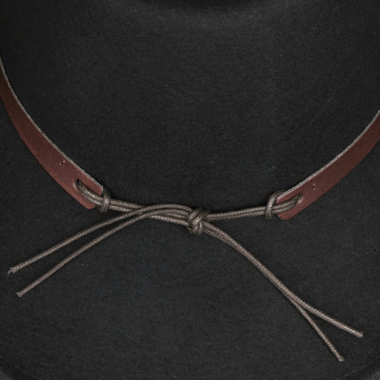 Lipodo Horses Chapeau Cowboy en Feutre Fabrique en Italie Homme Automne Hiver