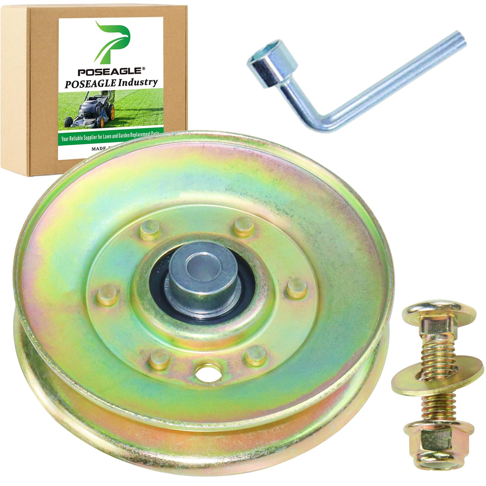 Thank you！ Amazon.com: POSEAGLE 189993 Idler Pulley Craftsman Replaces 193195
