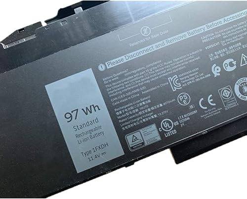 Miniatura 2 de Dentsing 1FXDH - Batería para portátil de 11.4 V, 97 Wh8070 mAh, compatible con Dell Precision 3541 3551 Latitude 5501 5511 E5501 E5511 Series