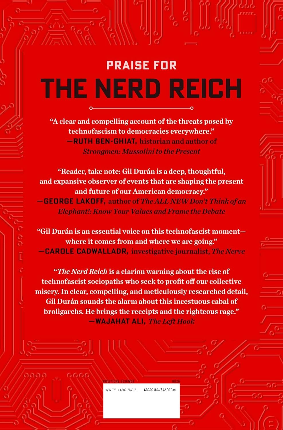 The Nerd Reich: Silicon Valley Fascism and the War on Democracy