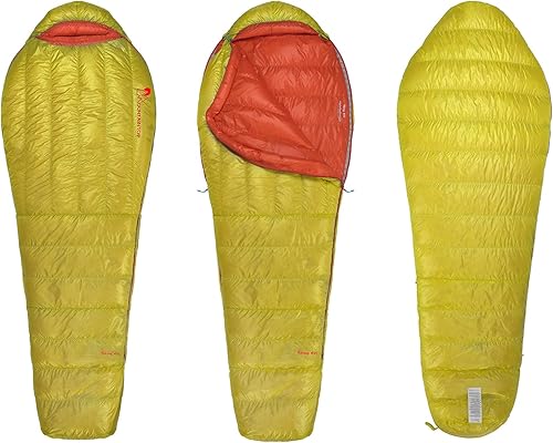 Mountaintop Saco de dormir ultraligero con relleno de 650 grados F para campamento, senderismo, mochilero