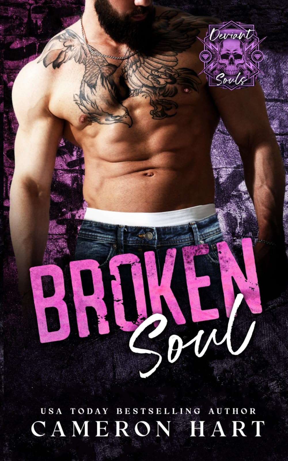 Broken Soul: A Wounded Alpha Male MC Romance (Deviant Souls MC)