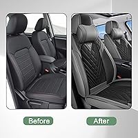 Vista 18 de Fundas de asiento de automóvil para Lexus is 2002-2024, cojín de asiento de automóvil de alta calidad, protectores de asiento impermeables