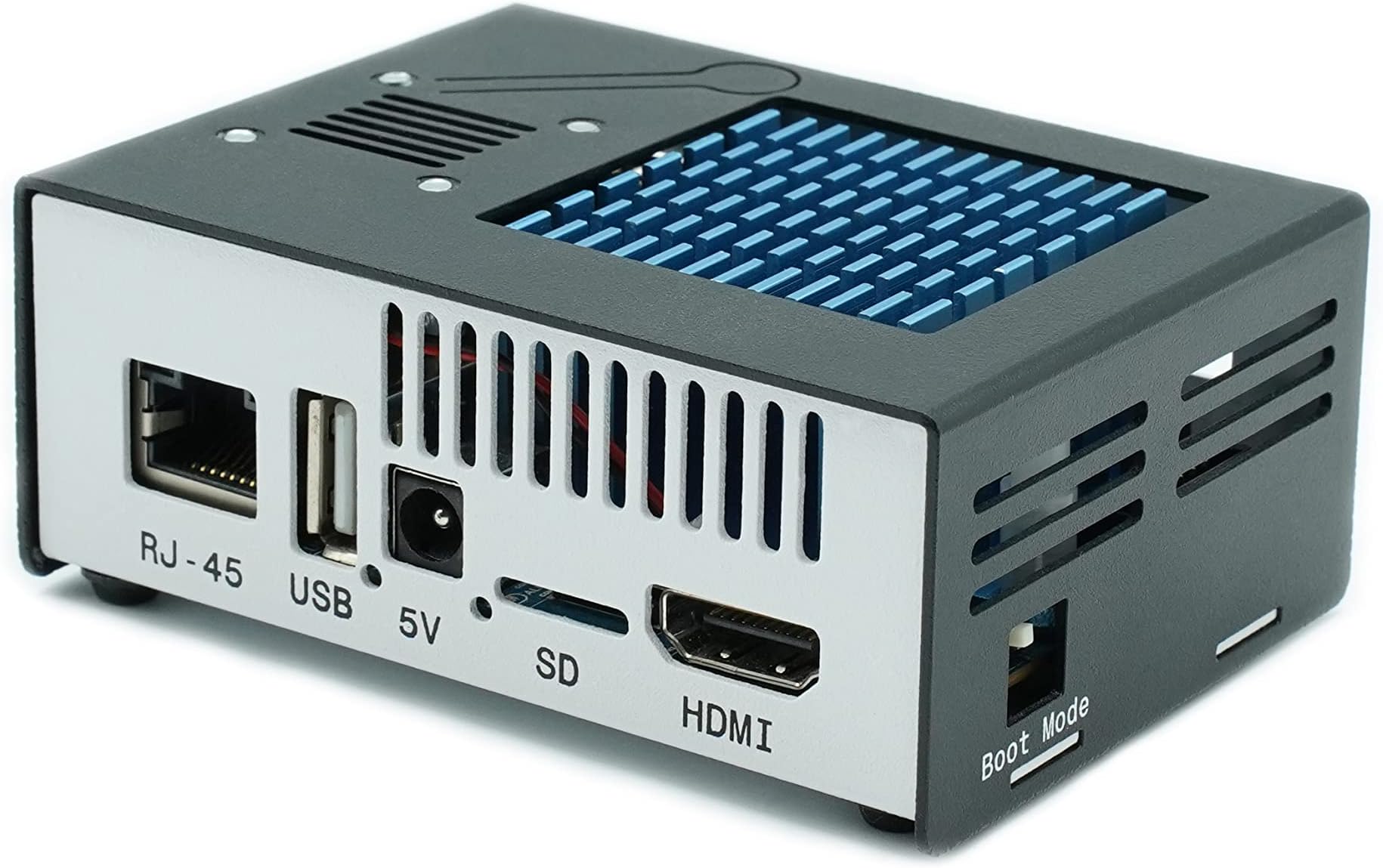 KKSB Odroid XU4Q Case | Space for Odroid XU4Q Heatsink | Odroid XU4 Enclosure with Fan Included