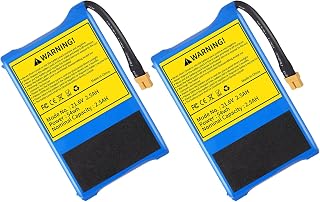 21.6V 2.5Ah Electric Scooter Battery Electric Scooter Replacement Battery Compatible for SmooSat Electric Kids Scooter E9 / E9 Pro / E9 Apex.(2pack)