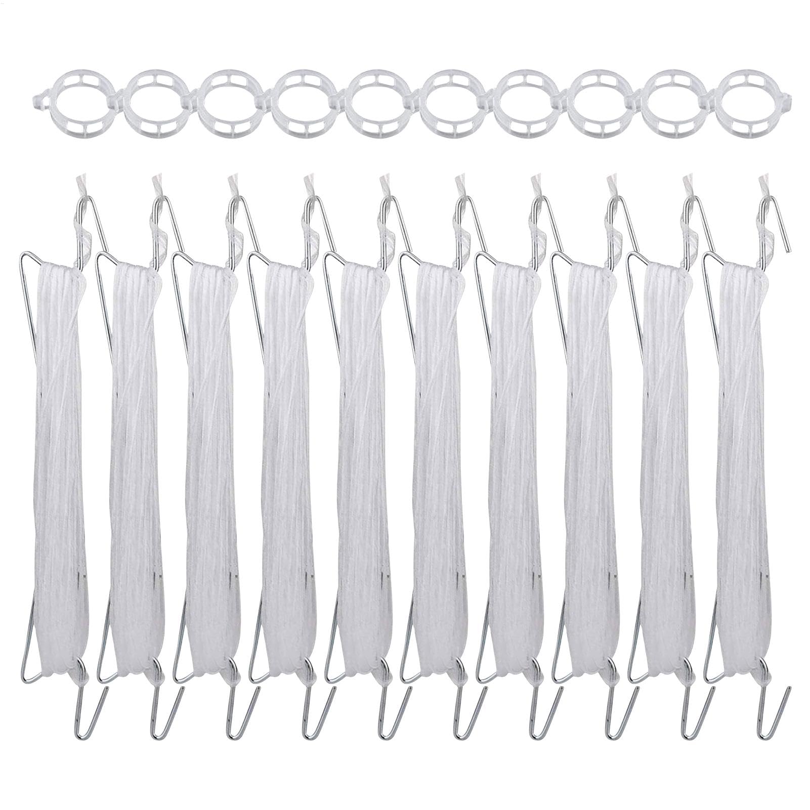 Ganci Per Pomodori Per Traliccio A Spago 10 Pezzi Clip Resistenti | Clip Per Piante Rampicanti E Ganci Per Spago Di Per Esterno Verdura Frutta Piante Fiori Cetriolo Anguria Uva Luffa