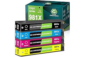 Remanufactured HP 981 Replacement Ink Cartridges
