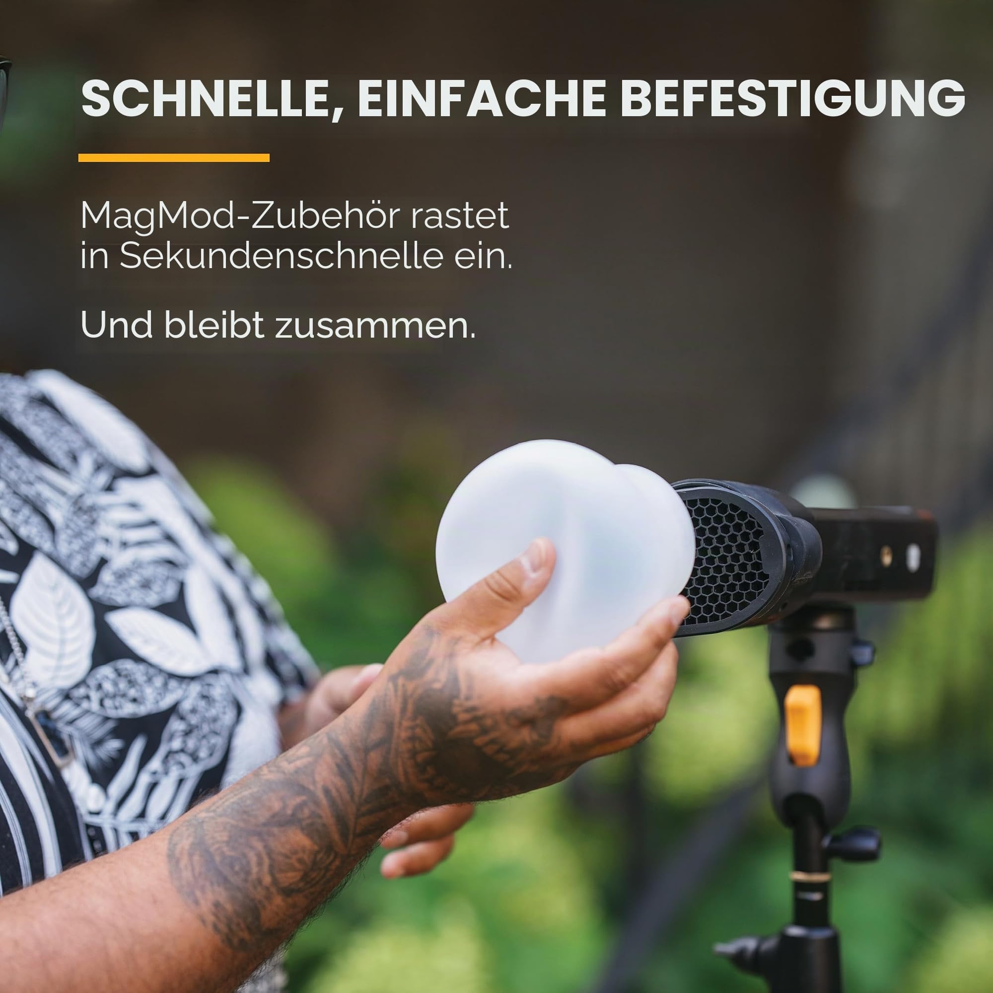 MagMod Starter Flash Kit 2,Kamera Speedlight Flash Diffusor,Magnetic Light Modifikator Attachments,Neue und verbesserte MagMod Modifikatoren: MagGrip 2, MagSphere 2, MagGrid 2,Superior Light Control