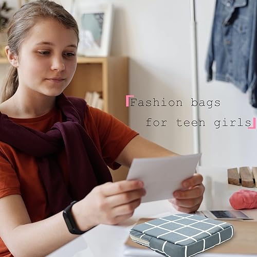 Miniatura 5 de Bolsa de período para adolescentes y niñas, bolsa de almacenamiento de servilletas sanitarias, almohadilla menstrual portátil con cremallera de