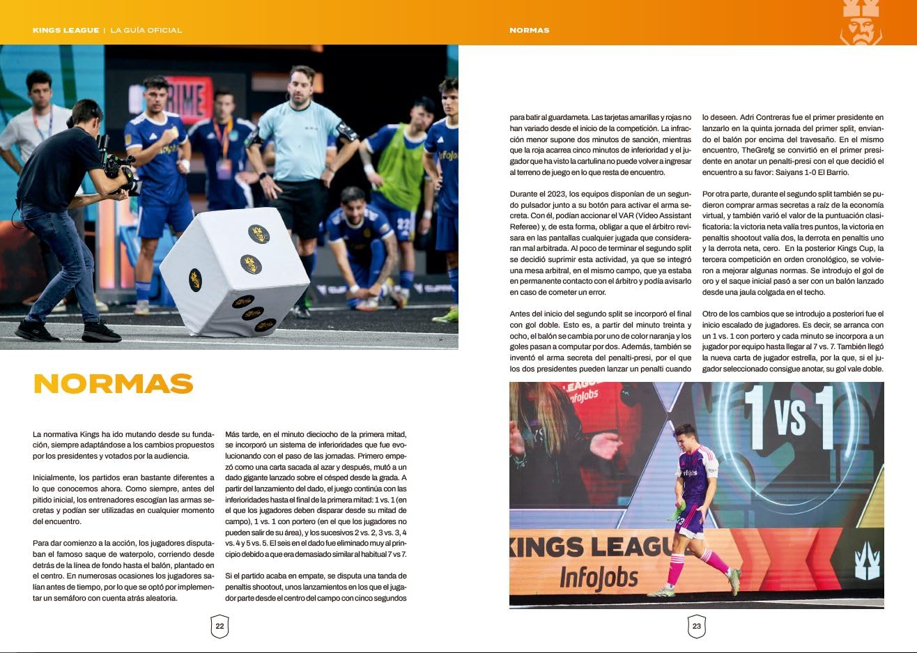 Kings League: La guía oficial: Sus secretos mejor guardados, entrevistas exclusivas y todo lo que nunca te han contado / Kings League: The Official Guide (Spanish Edition)