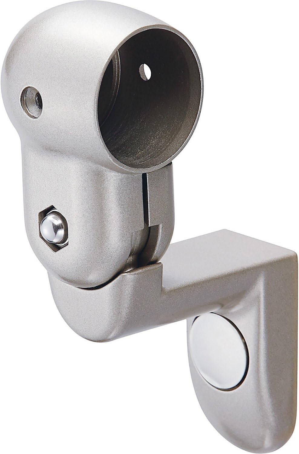 マツ六 手すり部材 BAUHAUS フリーRレール E壁付エンドブラケット BJ-78ST ステンカラー色