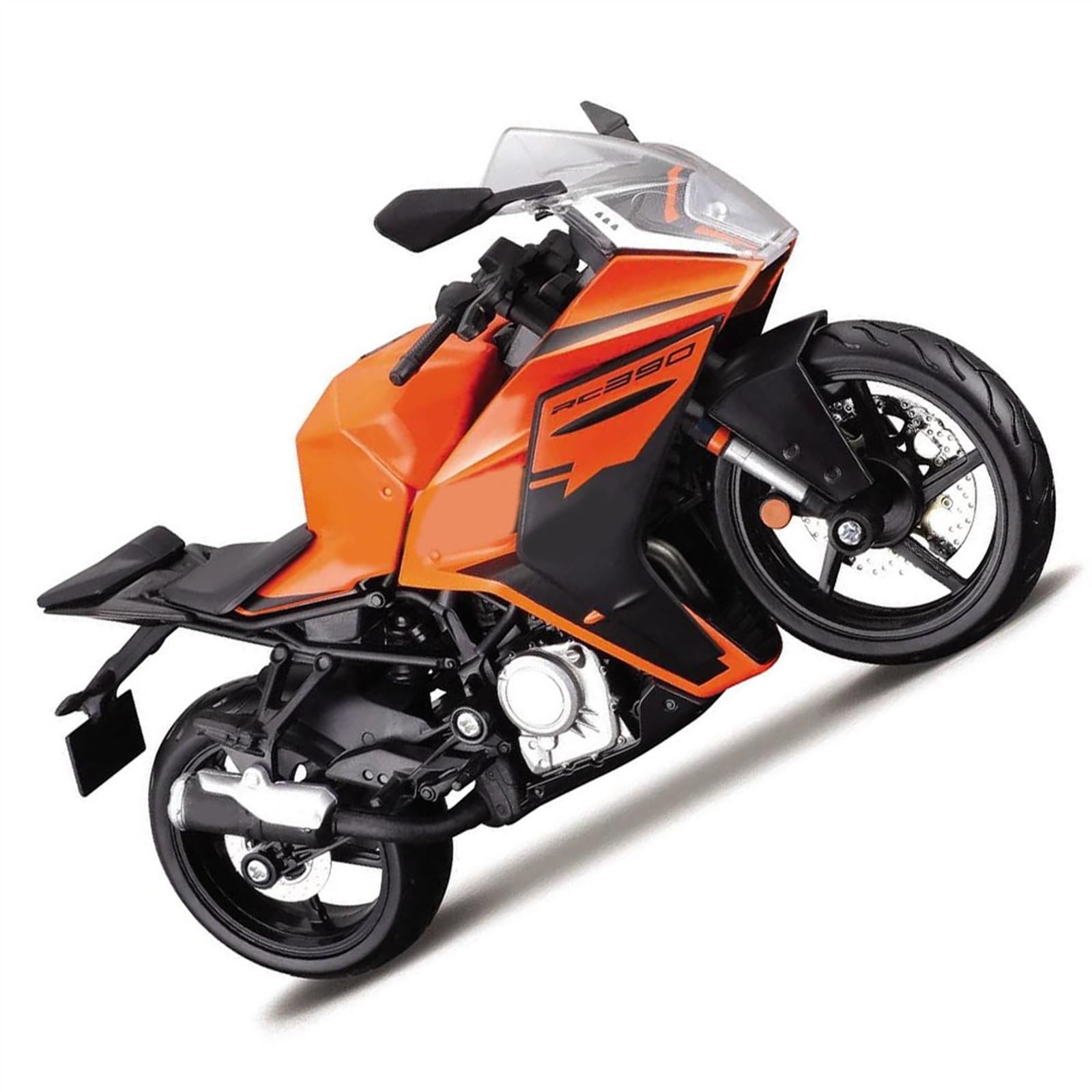 Modello in Scala 1/12 Modello di Moto Pressofuso in Metallo Moto da Collezione per RC 390