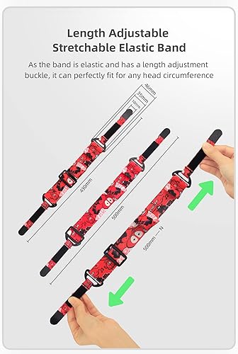 Miniatura 5 de CAPART - Correa para la cabeza para DJI Avata Goggles 2 y DJI FPV Goggles V2, correa para la cabeza con bolsillo para batería (camuflaje), Camo