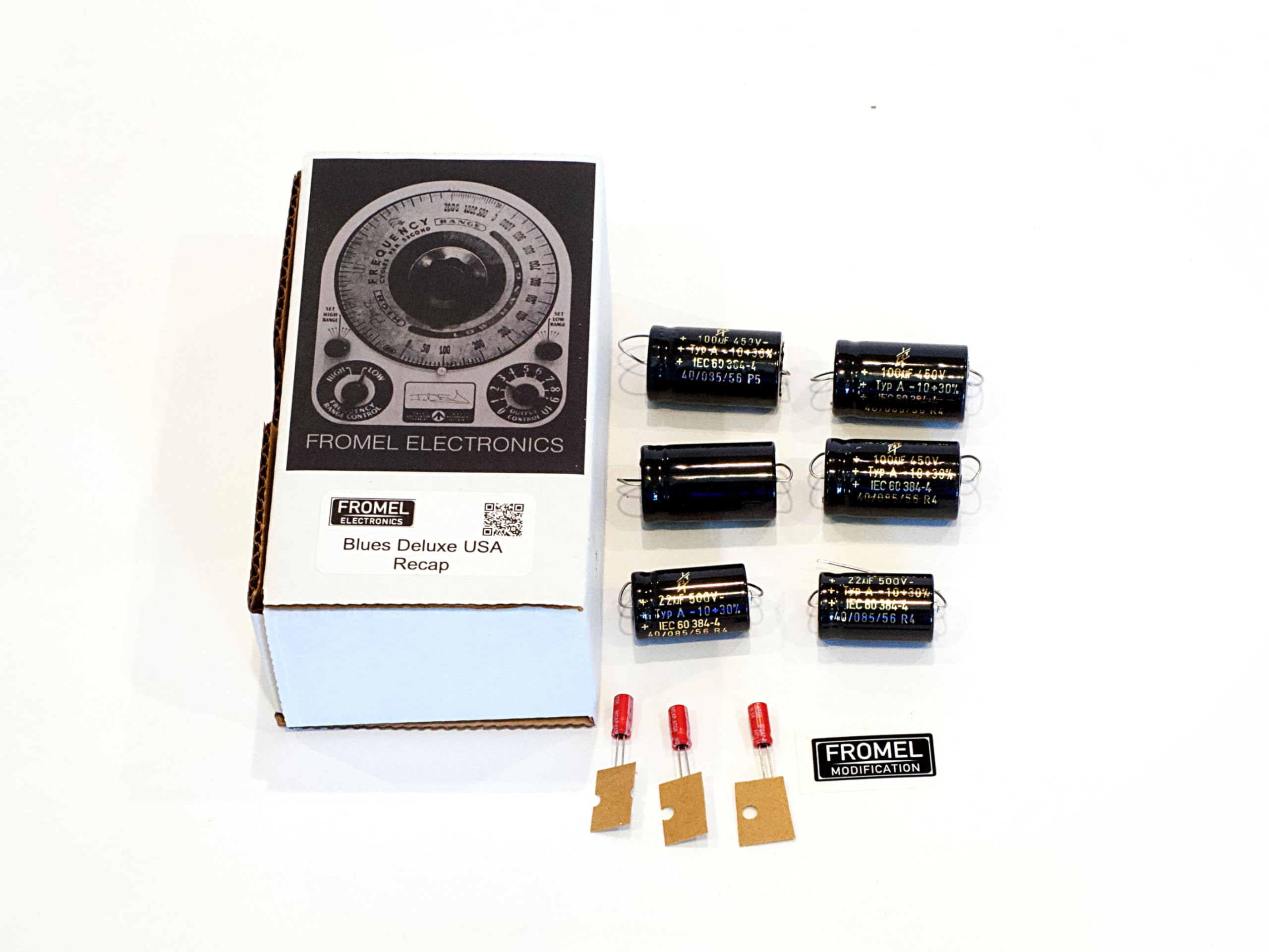 Fromel Recap Kit for Fender Blues Deluxe (Made in USA)