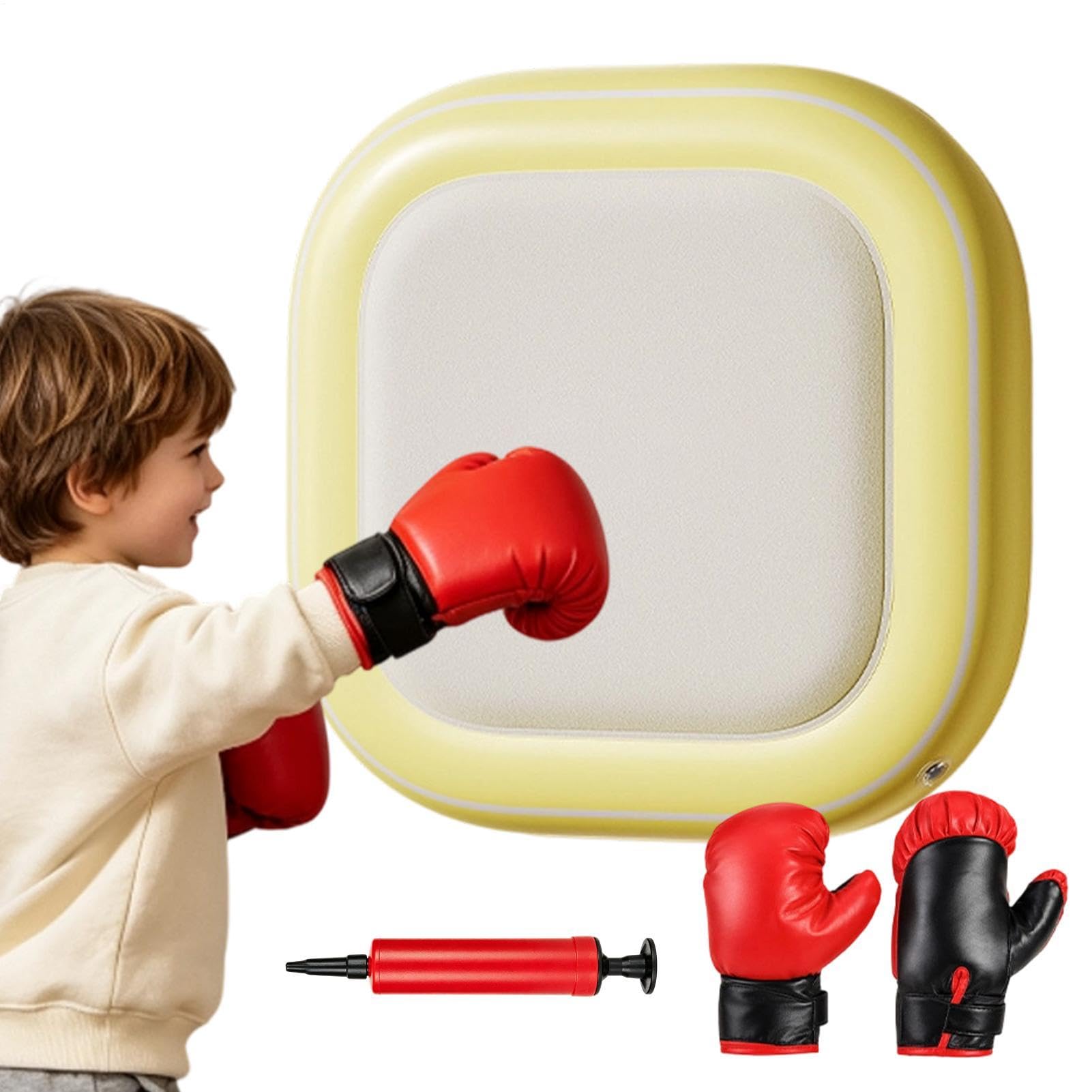 Wall-Mounted Inflatable Soft Portable Non-Slip Wall Boxing Bag
