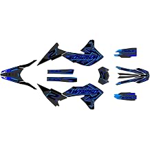 Graphics Kit for Yamaha WR250R WR250X 2008-2021 Vision Series Blue 21 Mil - Pro Edition - Dirt Pit Bike Motorcycle Sticker, Dirtbike Racing Decal Motocross Accessories no-Plastics