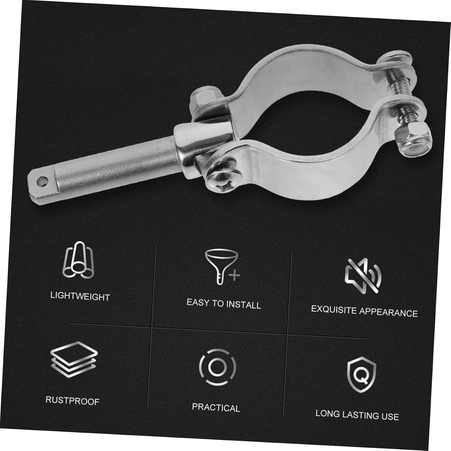 BESPORTBLE Marine Hardware Accessories Canoe Kayak Paddle Holder Paddle Base Paddle Mount Holder Standard Kayak