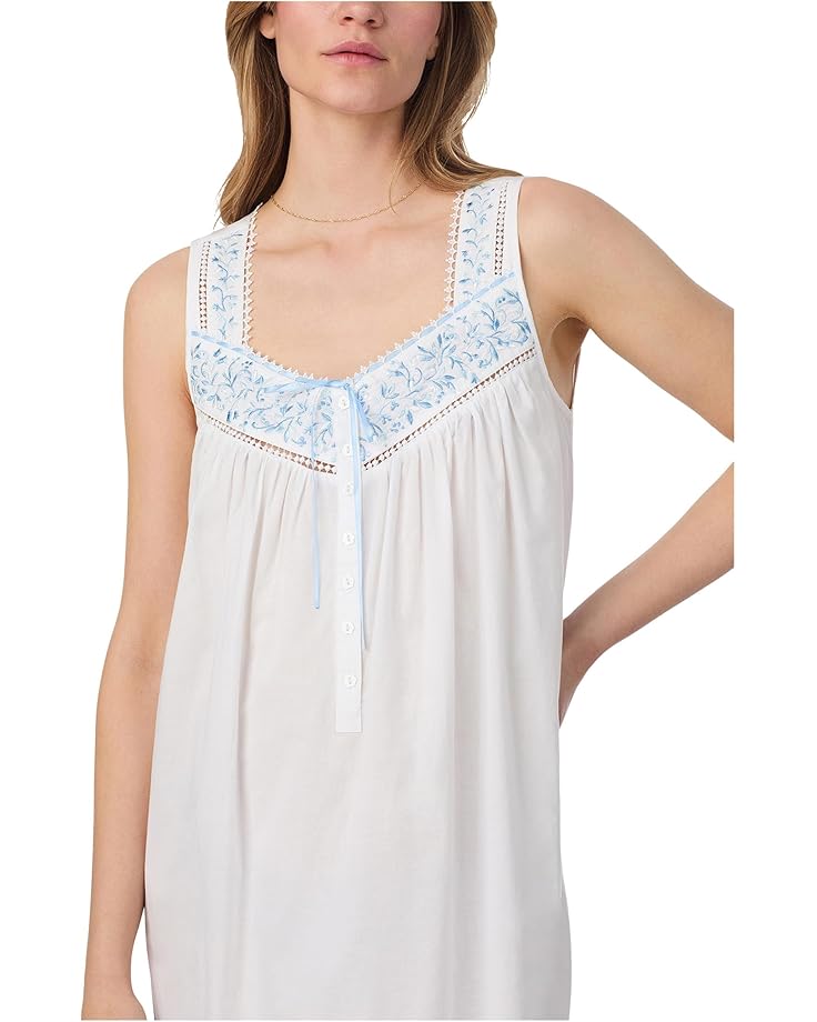 Eileen West Cotton Woven Sleeveless Eileen Ballet Nightgown - #4 of 4