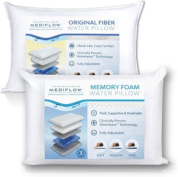Mediflow Fiber & Foam Water Pillow Pack