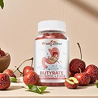 Vista 7 de Gomitas de butirato Suplemento para la salud intestinal butirato con probióticos y fibra prebiótica gomitas para mujeres y hombres sin azúcar Apoyo