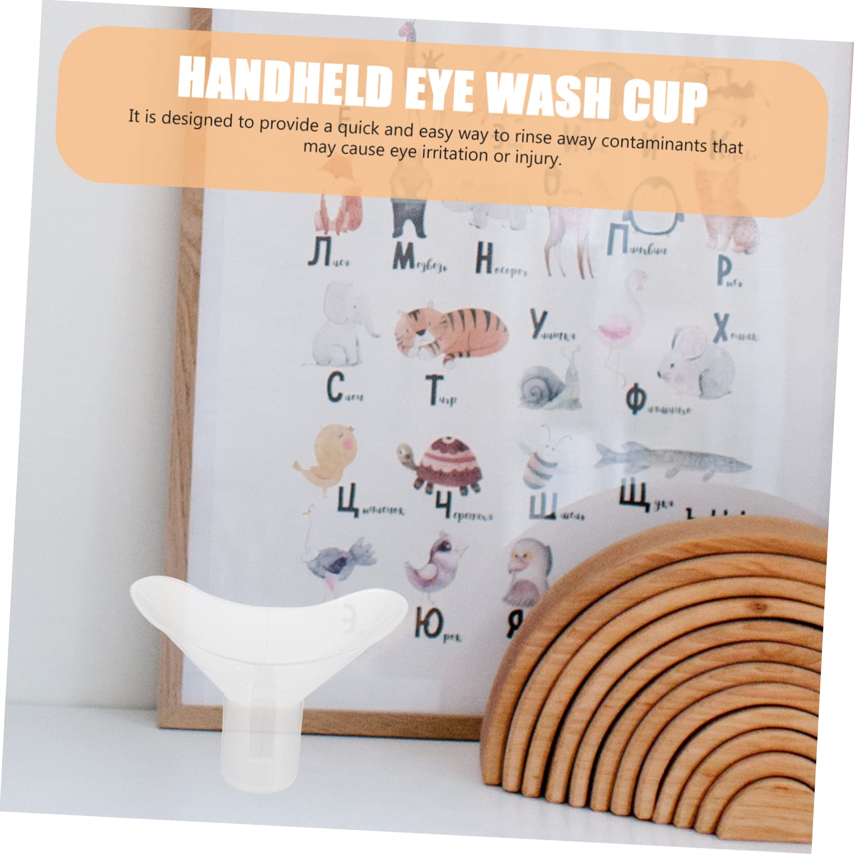 Zerodeko Accesorios Para Las Imágenes Oculares Lavar Portátil Lavado De Ojos Limpiador Herramientas De Limpieza De Ojos Herramienta Para Ventosas El Plastico 2 Piezas X 4