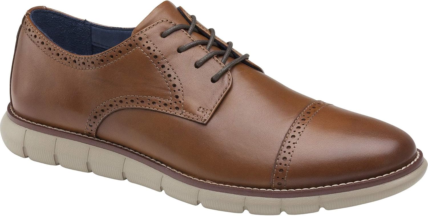 Johnston &amp; Murphy Milson キャップトウ US サイズ: 11 カラー: ベージュ