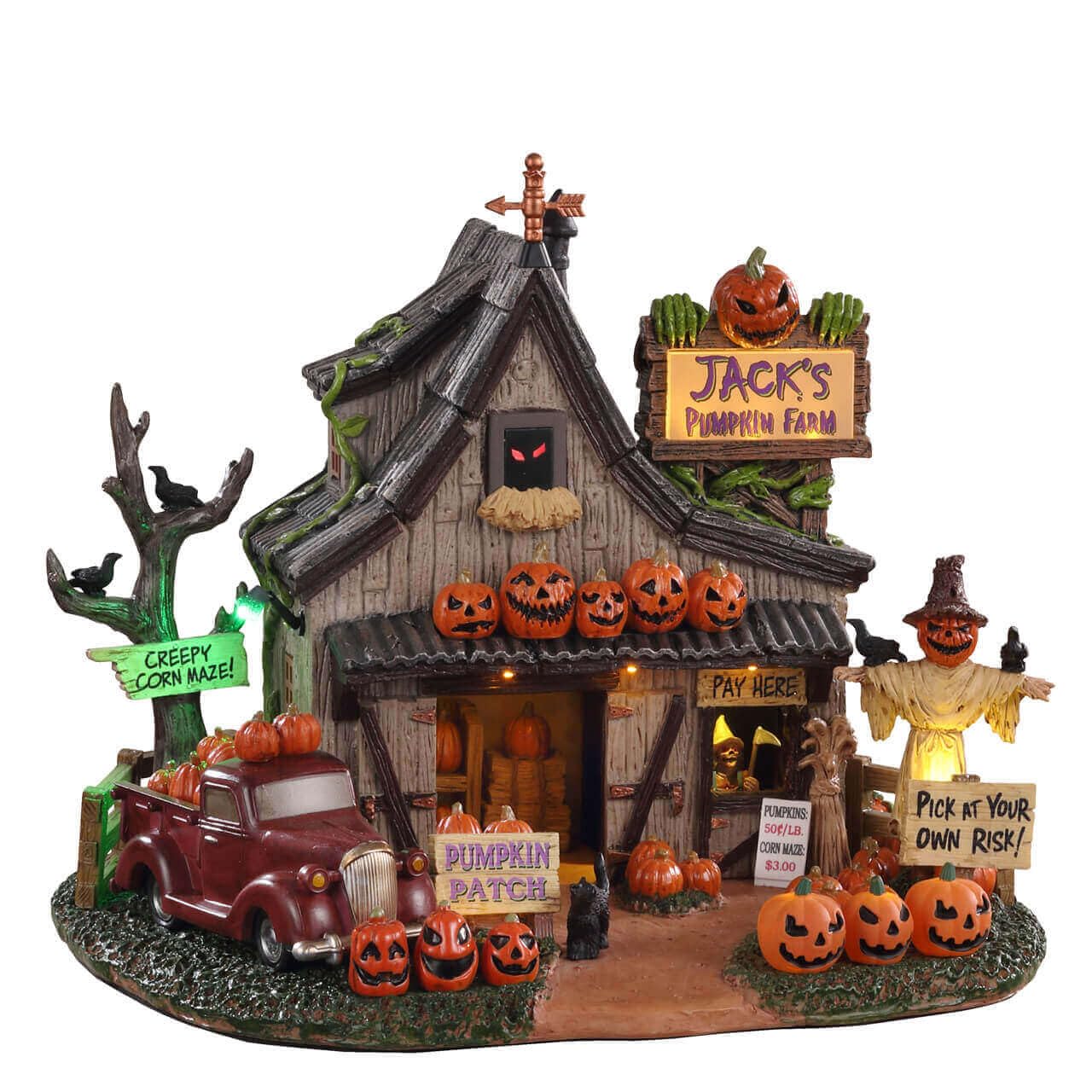 Lemax Spooky Town Jack's Pumpkin Farm #04716