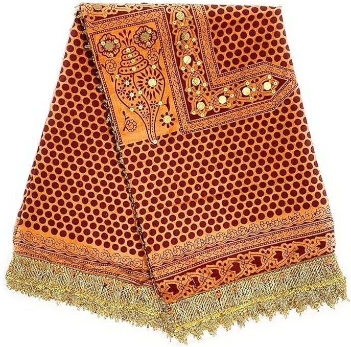 Traditional Uttarakhand Women Chunni's Women's Cotton Pichora Scarf Stole For Bridal Wear