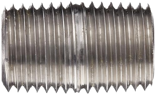 Miniatura 8 de Accesorio de tubería de acero inoxidable 304/304L, boquilla, Schedule 40 soldada, NPT macho