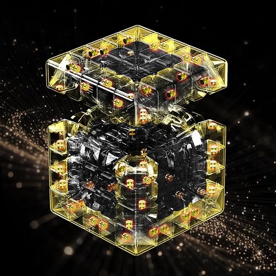 QY 5x5 Magnetic Speed Cube Stickerless