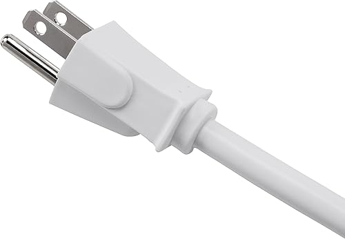 Miniatura 6 de Belkin Regleta protectora contra sobretensiones, 6 tomas de corriente alterna, cable de extensión de metal resistente de 2 pies de largo para el