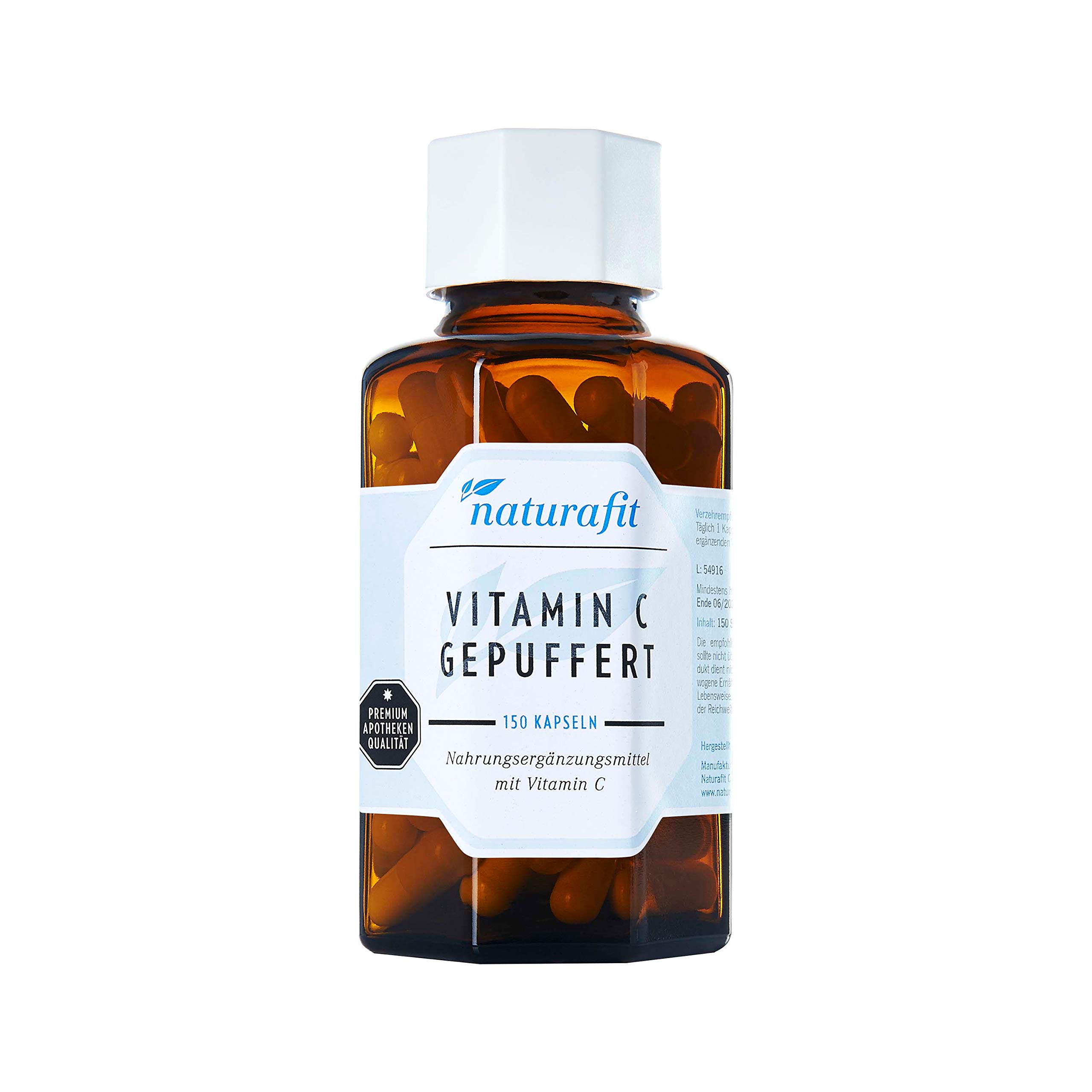 naturafit Vitamin C gepuffert Kapseln, 150 St. Kapseln