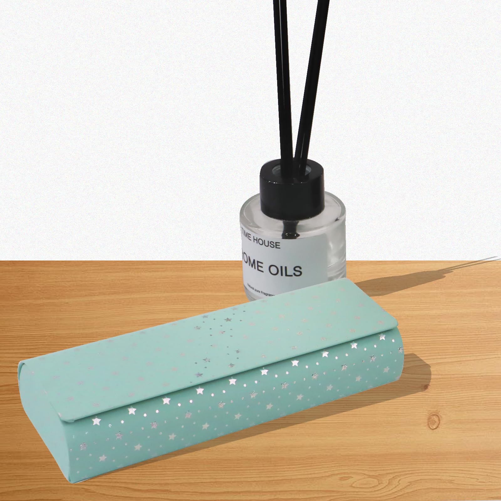 HSYMQ 3PCS Glasses Case, Eyeglasses Case Hard Shell, Reading Hard Glasses Cases for Women Men