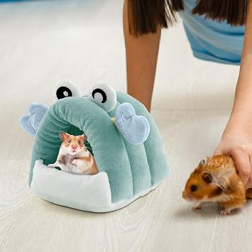 Ferret Bed Enclosed Crab Shaped Plush Small Pet Bed