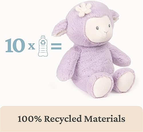 Vista 28 de GUND Oso de peluche sostenible para bebé, animal de peluche hecho de materiales reciclados, regalo para bebés y recién nacidos, marrón, 13 pulgadas