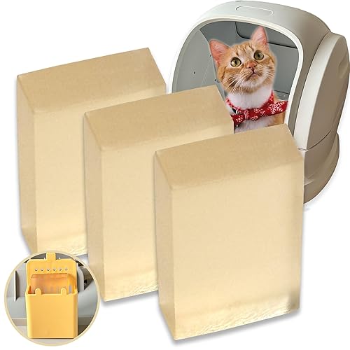 3 Pack Pet Odor Control Deodorant Gel for MeoWant Automatic