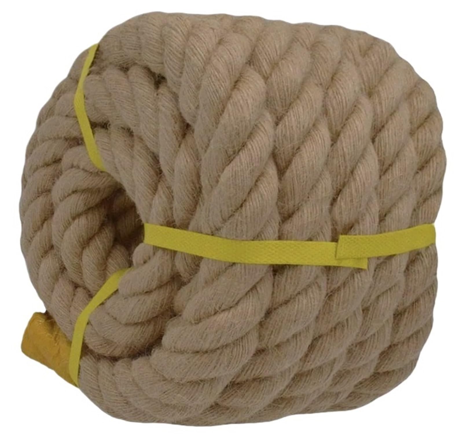 Corda Canapa Naturale 40mm x 1/2/3/4M Corda di iuta naturale Canapa Spago resistente for artigianato Giardinaggio Decorazione amaca