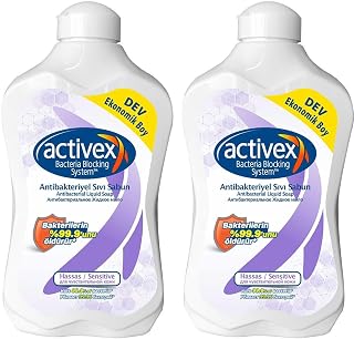 Activex Antibakteriyel Sıvı Sabun Hassas 2X1,5Lt