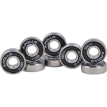 Apollo Ball Bearing Set Speedball XT ABEC 11 Bearing 2.1 x 0.7 cm for Longboard Skateboard Scooter