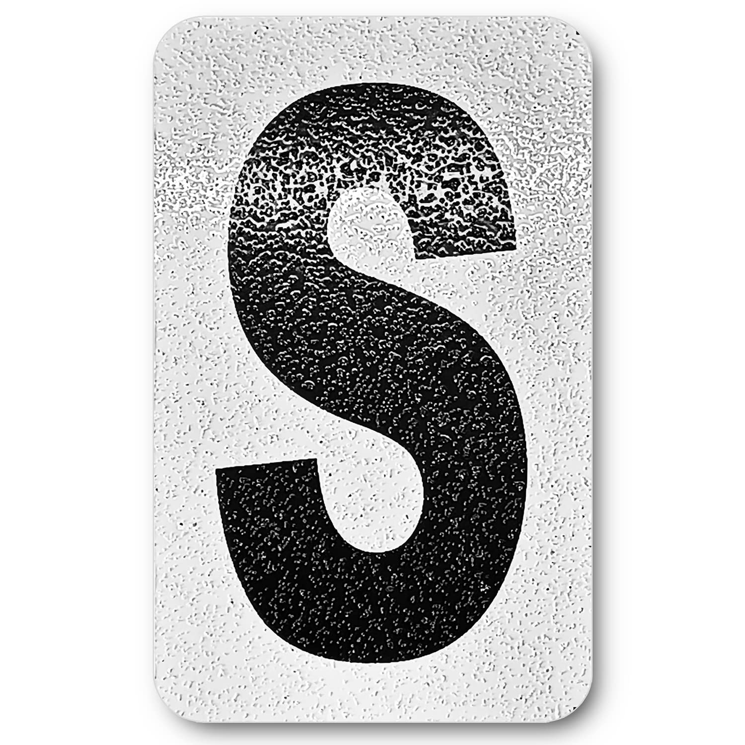 Amazon.com: Curb N Sign Reflective Letter Sticker - Premium Aluminum ...