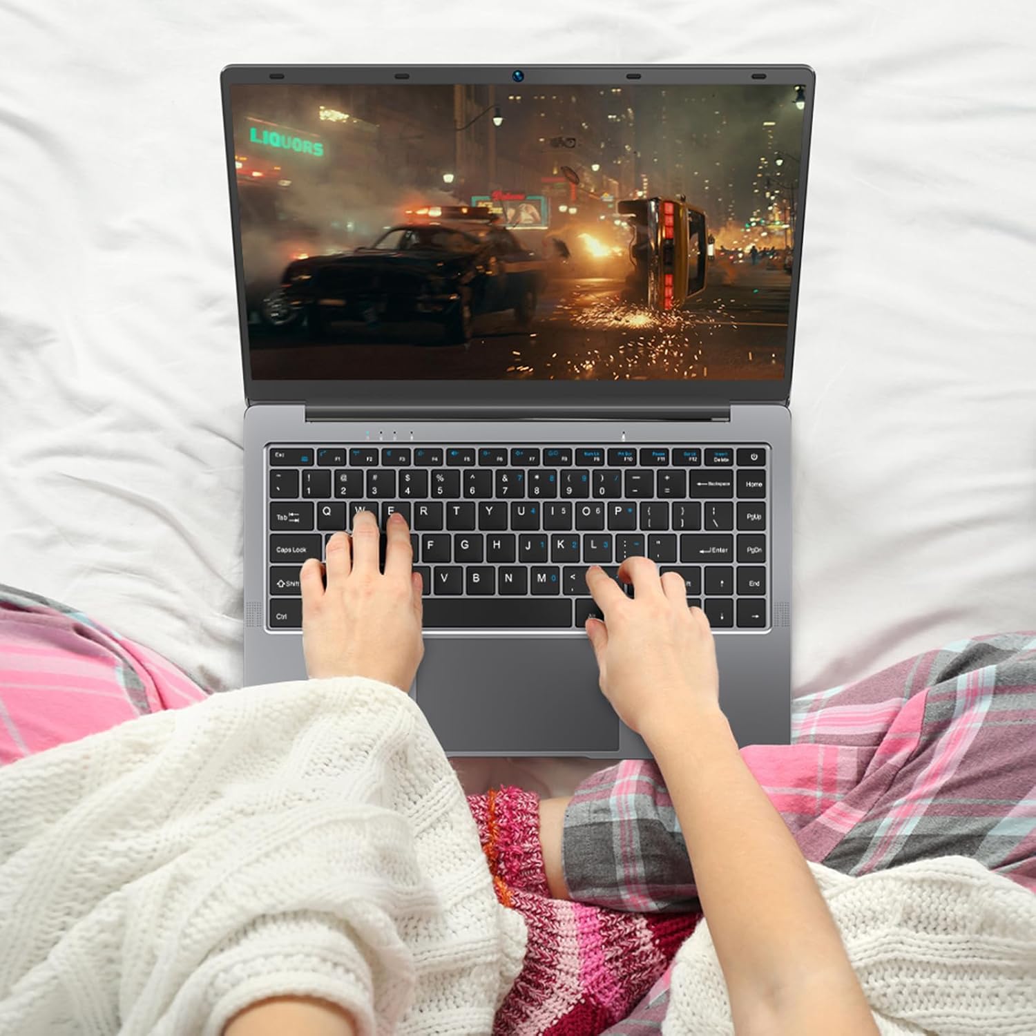 Bmax 14" Laptop 8GB RAM 256GB SSD, Intel Celeron N4100 Quad Core Processor, Laptop Traditional Laptops Computers Clearance 1920x1080 IPS Full HD Thin