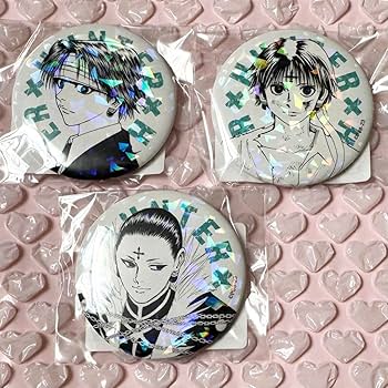 Amazon.co.jp: HUNTER×HUNTER 原作 JCS限定 オールスター缶バッジ
