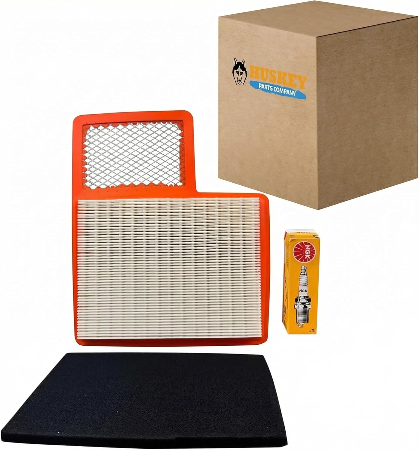 Huskey Golf Cart Tune Up Kit Compatible with Yamaha Drive2 / DR2A (2017-Up), 4 Cycle Gas, QuieTech EFI (Fuel Injected)